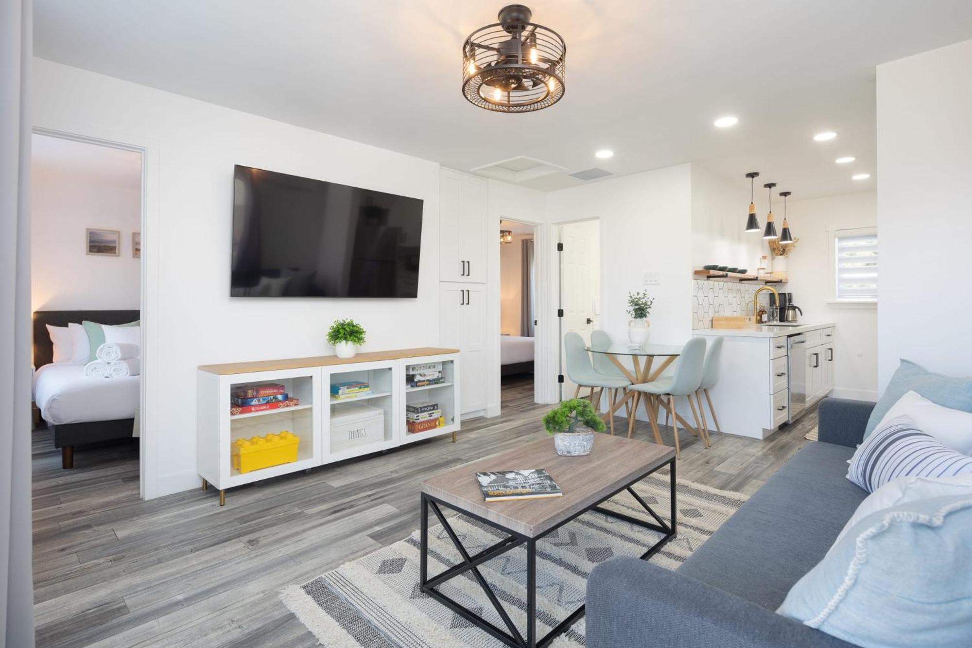 3 Bed House With Fire Pit Table And Bbq - Downtown *